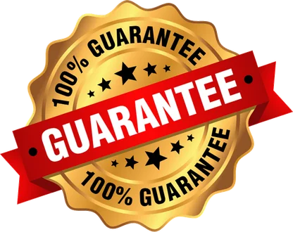 100% Satisfaction Guarantee Seal